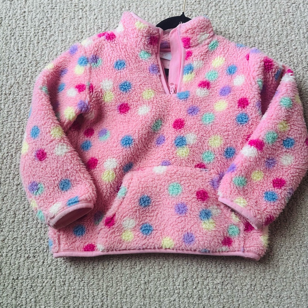The Children's Place Pink Sherpa  4t girls